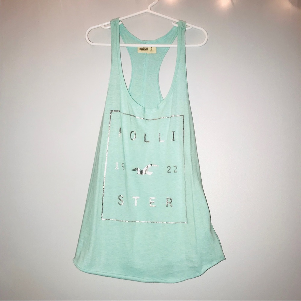 Light Blue Hollister Tank Top